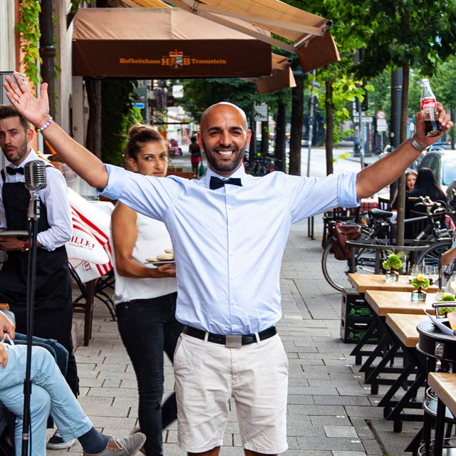 Engin Engin Sali ... Selim Ugur von Sallis Kitchen ... Bistro Bar Pralinen München Viktualienmarkt